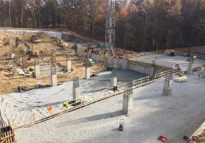 Encore construction site