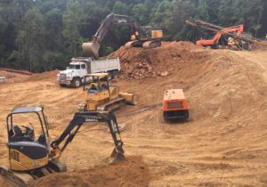 Encore construction site